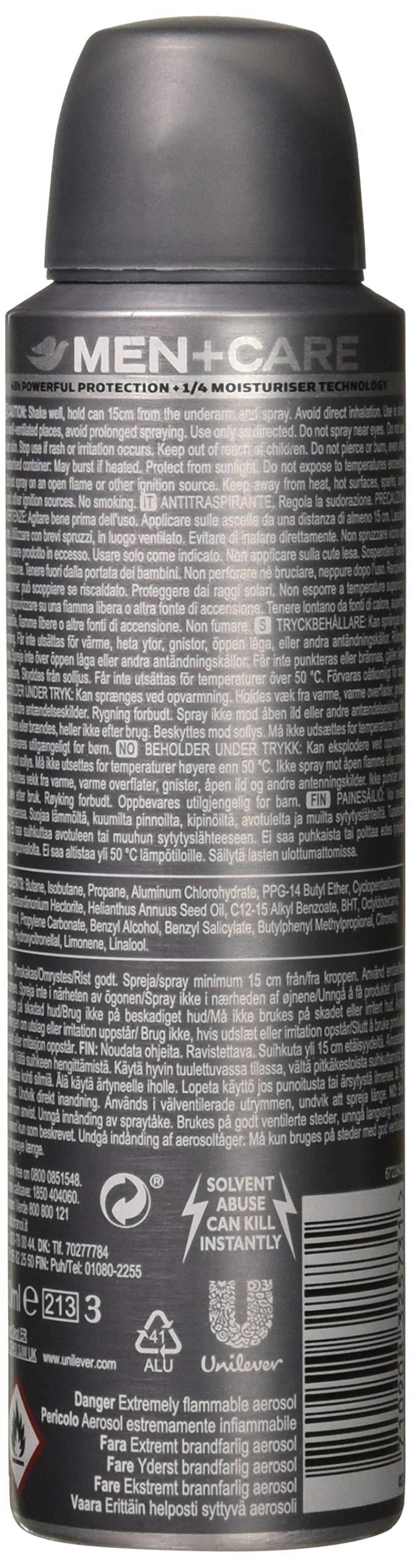 Dove Men + Care Dry Spray Antiperspirant, Cool Fresh 3.80 oz (Pack of 8)