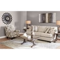 thumbnail image 5 of Lane Furniture Caymen Traditional Fabric Sofa with Roll Arm in Cream, 5 of 5