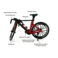 thumbnail image 4 of Alloy Racing Bike Model Dual Handlebar Sliding Steering Bicycle Toy With Real Design, Cultivate Hands On Ability For Kids, 4 of 8