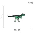 thumbnail image 3 of Un juego de 15 pegatinas de tela de dinosaurio, parches de colores, calcomanías de ropa de animales de dibujos animados, parches decorativos, 3 of 4