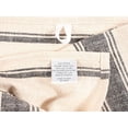 thumbnail image 2 of KAF Home Slubbed Cotton Kitchen Towels, Natural Rustic, 18” x 28”, Black, 4-Pack, 2 of 8
