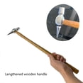 thumbnail image 2 of Dent Repair Hammer Car Body Dent Repair Tap Down Hammer With Wood Handle Car Dent Woodworking, 2 of 7