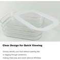 thumbnail image 6 of Multi-Layer Food Storage Container with Lid – 3 Compartments, Stackable Set for Kitchen, Transparent Lid for Fridge, 6 of 7