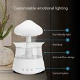 thumbnail image 3 of RainHumidifier With 7 Color Light, Rain Drop Effect, Timer Function Desktop Humidifier For Home, Office, 3 of 8
