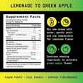 thumbnail image 2 of BEYOND RAW LIT Pre Workout Powder Supplement, Energy, Focus, Endurance, Pumps, Nitric Oxide Boost, 250mg Caffeine, Creatine, Beta Alanine, Lemonade to Green Apple, 30 Servings, 2 of 6