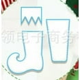 thumbnail image 1 of Shisuyan 3PCS Stocking Quilting Template: DIY Christmas Elf Stockings Acrylic Sewing Ruler for Patchwork Crafts Holiday Decorations, 1 of 8