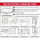 thumbnail image 5 of Almohadillas antideslizantes para muebles – Pinzas para muebles de primera calidad, las mejores patas de goma autoadhesivas Patas para muebles – Protectores de piso ideales para almohadillas, 5 of 5