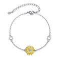 thumbnail image 1 of Pulseras De Girasol Plata 925 Joyeria Regalo Para Mujeres Plateado, 1 of 3