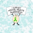 thumbnail image 4 of Inktastic I Support Mental Health Awareness Green Ribbon Boys or Girls Toddler T-Shirt, 4 of 5
