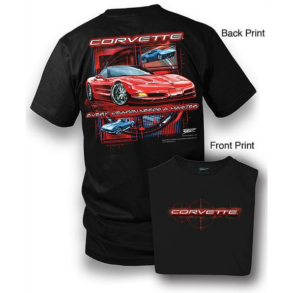 Wicked Metal Corvette shirt - Every Weapon - Corvette C5 shirt