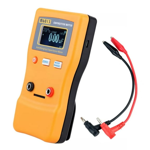 NATEFEMIN Versatile Capacitance Meter M6013 for Multiple Capacitances, Suitable for DIY Projects & Repairs