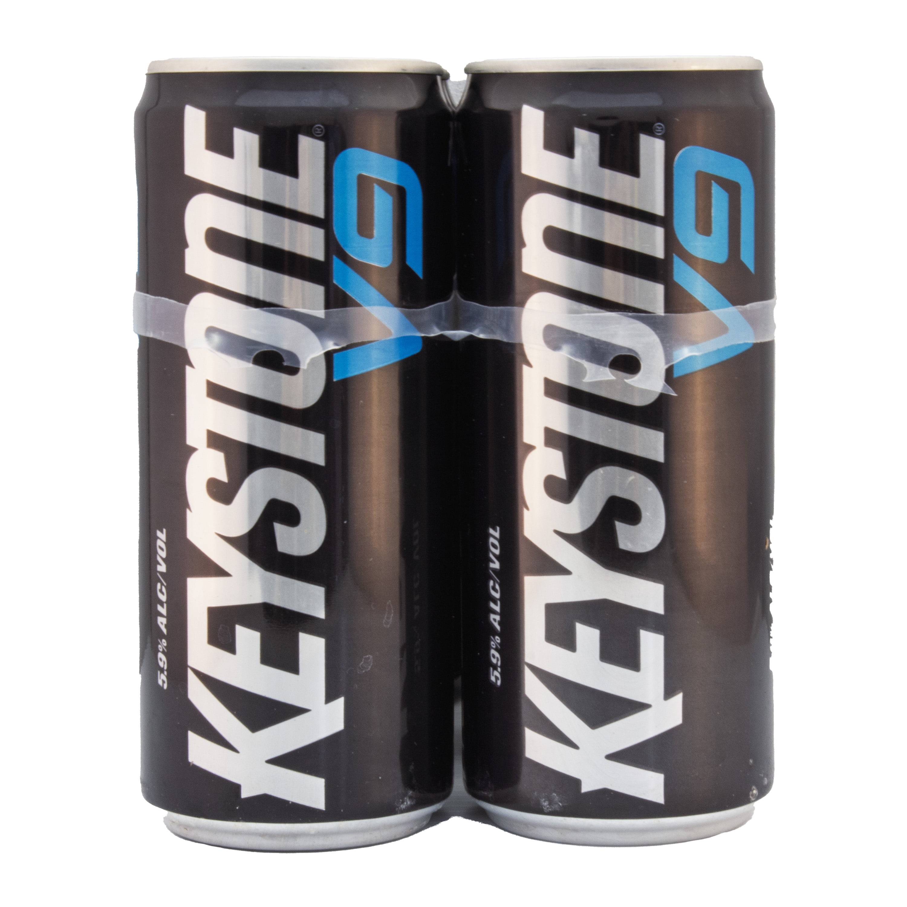 Keystone V9 Lager Beer, 6 Pack, 10 fl oz Aluminum Cans, 5.95% ABV
