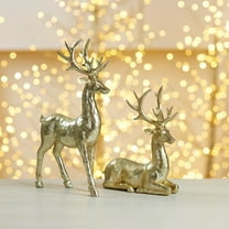 Melrose Holiday Deer Figurine Set of 4