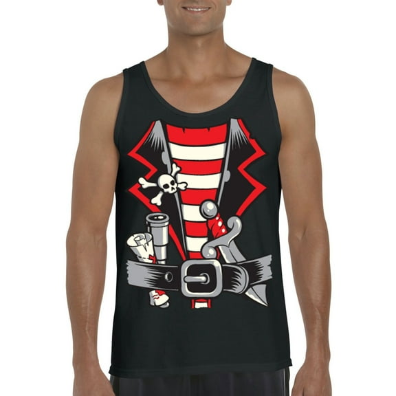 Normal is Boring - Men's Tank Top for Men, up to Men Size 3XL - Pirate Costume