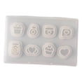 thumbnail image 2 of Kit para hacer aretes en miniatura de arcilla polimérica, compacto, resistente y versátil, con herramientas para cortar arcilla para Valentín., 2 of 9