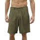 thumbnail image 1 of Lucakuins - Pantalones cortos de lino y algodón para hombre, informales, de corte clásico, con cordón frontal plano, pantalones cortos de playa de verano con bolsillos Lucakuins moda, 1 of 5