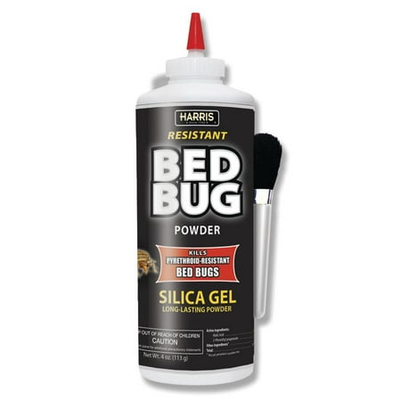 harris resistant bed bug powder silica gel 4 oz. - walmart harris resistant bed bug powder silica gel 4 oz. - walmart