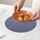 thumbnail image 1 of Fiudx Tapete de Comedor con Barrera Térmica de Tendencia Moderna, Elegante Material Aislante Resistente Al Calor, Diseño Floral de Girasol Amarillo, Protección Duradera para Platos Calientes, Fácil M, 1 of 6