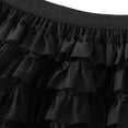 thumbnail image 3 of Aueoeo Trendy Flowy Skirt For Women Mesh Yarn Skirt Mini Pleated Summer Ruffle Layered Cute Y2K Skirts, 3 of 6