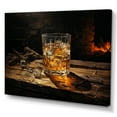 thumbnail image 2 of Designart "Nightfall Rusty Nail Elixir I" Cocktails Wall Decor, 2 of 7
