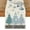 Blue, variant on Blue Pine Trees Merry Christmas Table Runner, Winter Xmas Holiday Kitchen Dining Table Decoration for Home Party Decor 13x36 Inch