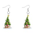 thumbnail image 2 of The Grinch Earrings Kids Grinch Decor Christmas Cute Cartoon Earrings Gift For Women Girl Birthday/Valentine's Day/Anniversary, 2 of 5