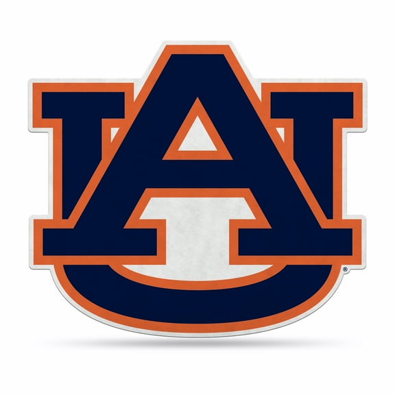 Rico Industries Auburn College Classic Team Logo Shape Cut Pennant - Home and Living Room Décor - Soft Felt EZ to Hang