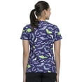 thumbnail image 2 of Tooniforms Women Scrubs Top, V-Neck, Plus Size, TF629, 2XL, Vamp, 2 of 7