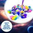 thumbnail image 3 of Juego de bolas de limo WUJYLY Galaxy, paquete de 24 unidades, elásticas y no adhesivas, 3 of 6