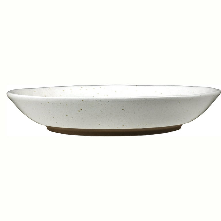 Sango Kaya 16-Piece Stoneware Dinnerware Set With Round, White