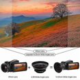 thumbnail image 2 of Professional 37mm Macro+72mm Wide Angle Lens 0.39X Full HD for 4K Camcorder, 2 of 5