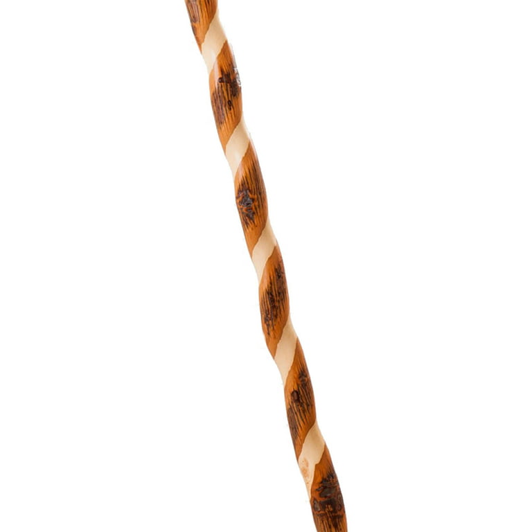 Brazos Rustic Wood Walking Stick, Hawthorn, Traditional Style