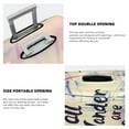 thumbnail image 5 of Easygdp Not All Those Who Wander Are Lost Print Elastic and Washable Suitcase Protective Cover with Hidden Zipper Fits 18-32 inch Luggage -Large, 5 of 9