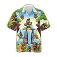 thumbnail image 4 of Nuevas camisas hawaianas con estampado Tiki 3D para hombres, camisa retro para hombres, ropa informal holgada para hombres, nueva moda 2024, camisa de manga corta para hombres, 4 of 5