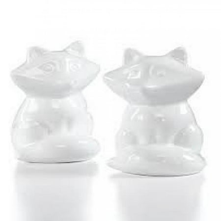 UPC 013302439676 product image for The Cellar Whiteware Figural Fox Salt and Pepper Shakers | upcitemdb.com