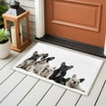 thumbnail image 4 of Dogs Entryway Rug 2'x3'&nbsp; Non Slip Front Door Mats, Modern Art Lovely Animals Farmhouse Entrance Rugs Indoor Outdoor Carpet, Washable Floor Mats Small Area Rug for Bedroom Kitchen, 4 of 8