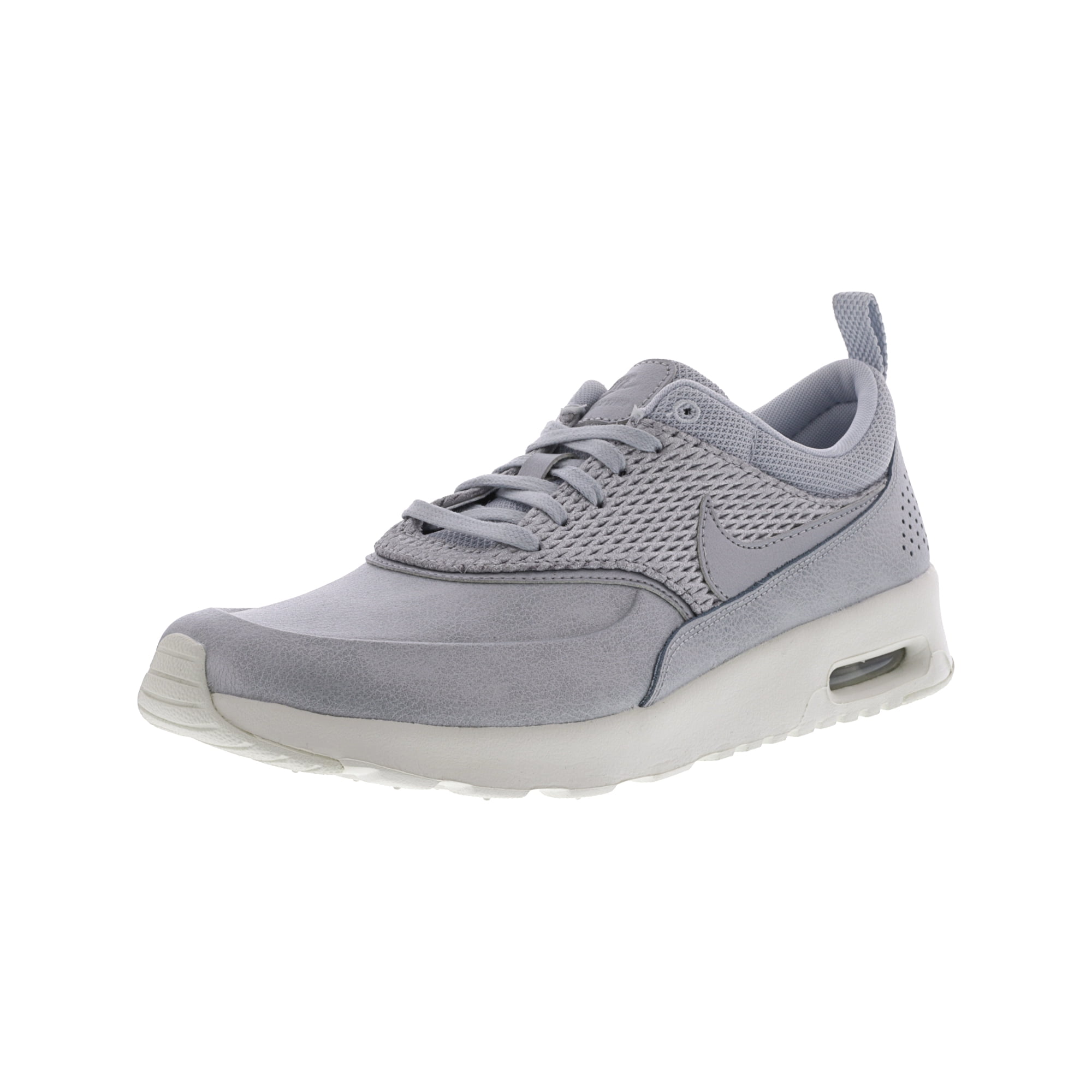 Nike Women's Air Max Thea Prm Leather Metallic Platinum Pure Ankle High Fashion Sneaker 9M Nike Women's Air Max Thea Prm Leather Metallic Platinum Pure Ankle High Fashion Sneaker 9M