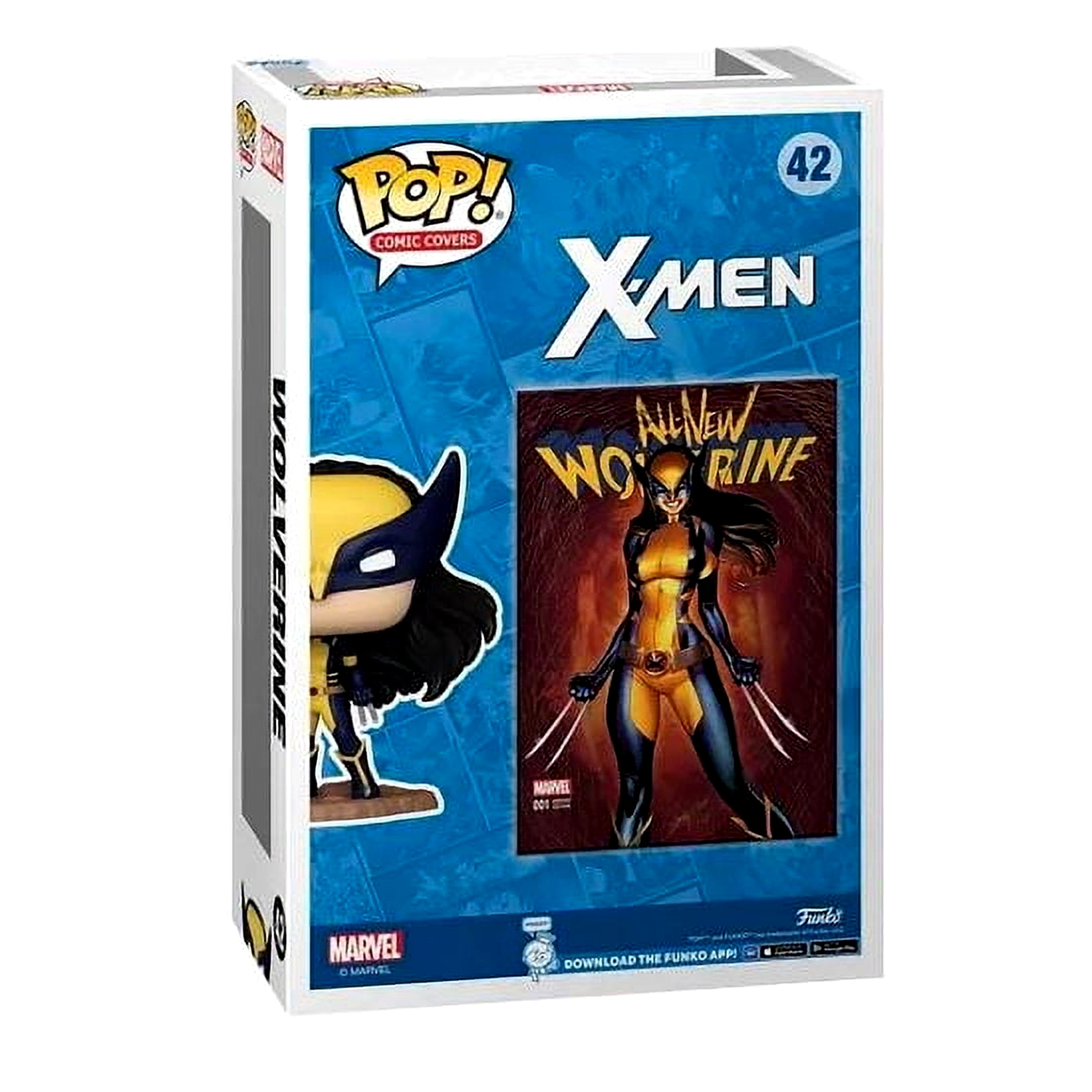 Funko POP! Comic Cover Marvel All Wolverine Vinyl Figure, 7” x 10.75” x 3.25”