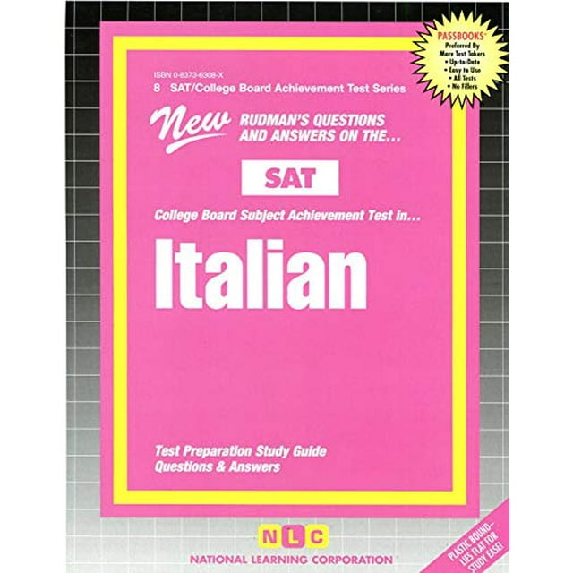 ITALIAN (SAT Subject Test Series) (Passbooks) (COLLEGE BOARD SAT SUBJECT TEST SERIES (SAT))