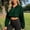 X-Green396, variant on YMNXA Women's Cropped Sweatshirt Long Sleeve Half Zip Stand Collar Solid Color Comfortable Slim Fit Top For Casual Daily Wear,Black,L