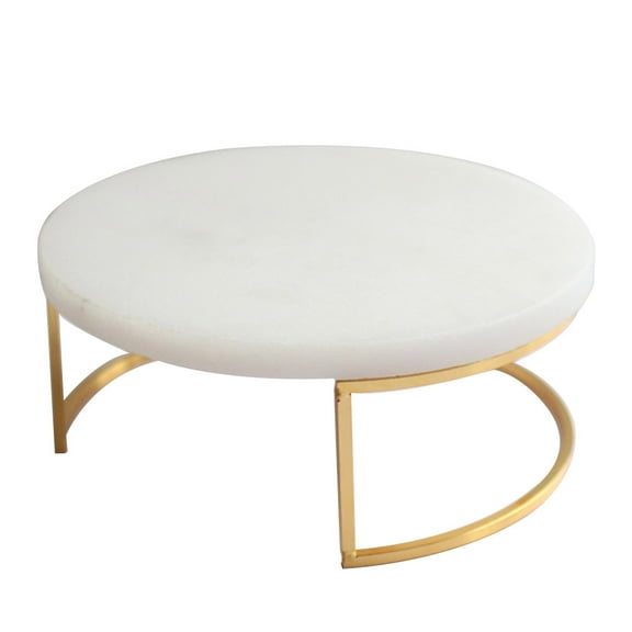 1Pc Marble Cake Holder Stable Stand Snack Rack for Food Photography Prop