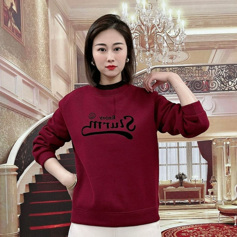 Winter fleece lined sweater for women slimming and elegant perfect for all occasions Walmart