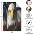 thumbnail image 3 of GZHJMY American Flag Falcon Kitchen Towels 18x28inch Ultra Soft Absorbent Quick Drying Kitchen Dish Towels Washable Cleaning Cloths Hand Towels Tea and Bar Towels, 1 Pack, 3 of 7