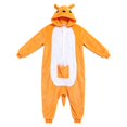 thumbnail image 4 of Ruyang Kangaroo Jumpsuit for Boys Girls Cute Animal Long Sleeve Plush Hooded Onesie Kids Fall Winter Warm Clothes Size 9-10, 4 of 4