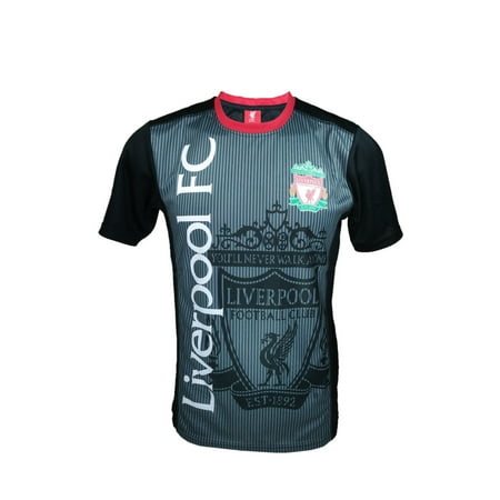 Icon Sports Men Liverpool Licensed Soccer Poly Shirt Jersey - Custom Name and Number - -12 Medium