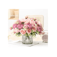 thumbnail image 2 of Ramos De Rosas Artificiales 4 Ramos Con 9 Flores Cada Uno Xtellar rosa, 2 of 4