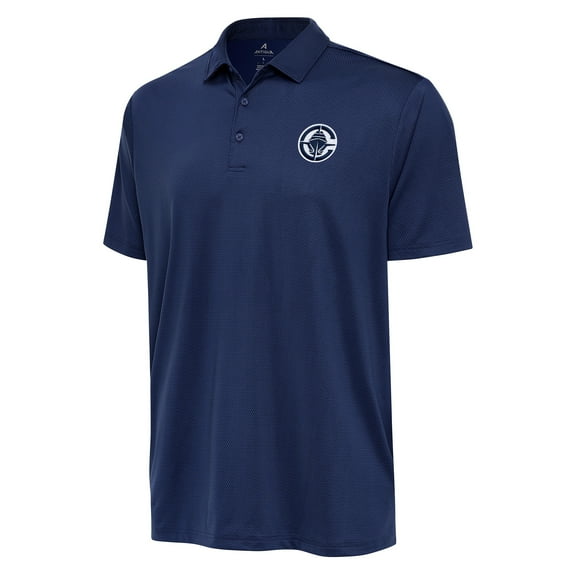 Men's Antigua  Navy LA Clippers Big & Tall Ellipse Polo