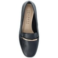 thumbnail image 5 of Journee Womens Wrenn Wide Width Slip On Square Toe Loafer Dress Flats, 5 of 10