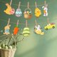 thumbnail image 3 of Adornos colgantes de Pascua, decoraciones de Pascua, de Pascua, tarjetas de huevos de Pascua, letrero colgante para jardín, oficina de primav, 3 of 5