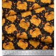 thumbnail image 2 of Soimoi Cotton Duck Fabric Dots & Crab Ocean Print Fabric by The Yard 42 Inch Wide, 2 of 3